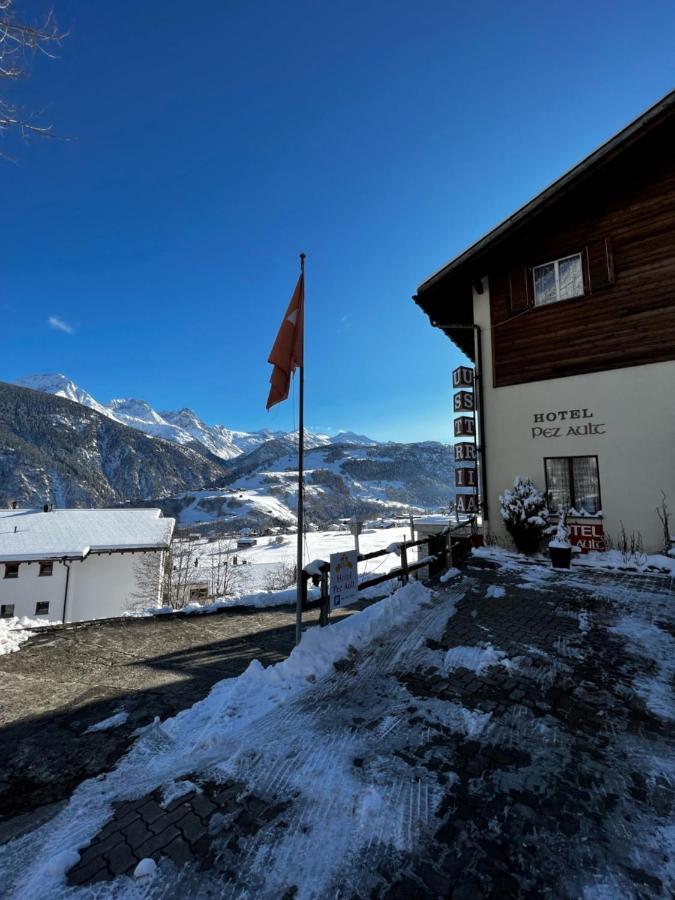 Hotel Pez Ault Disentis Exteriör bild